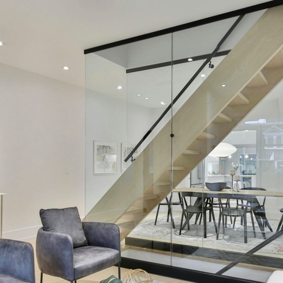Residential Glass Partition