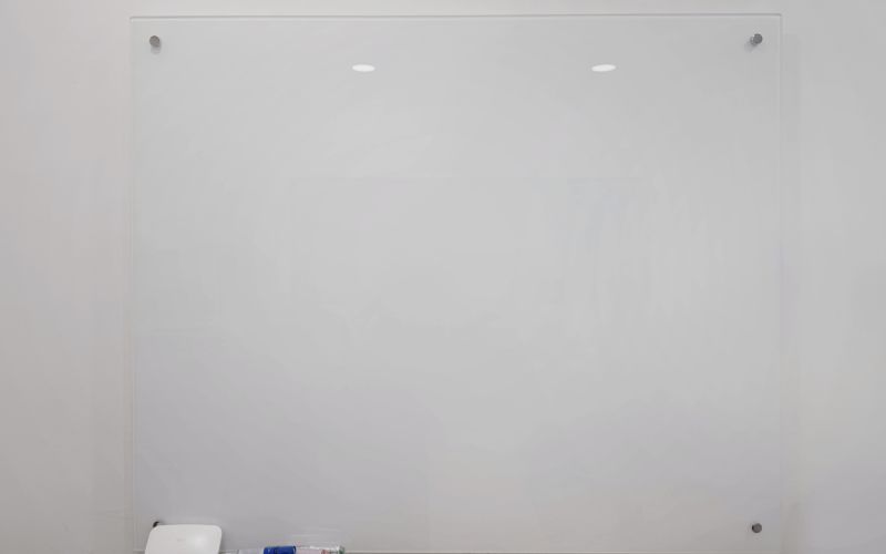 Crystal White Glass Whiteboard
