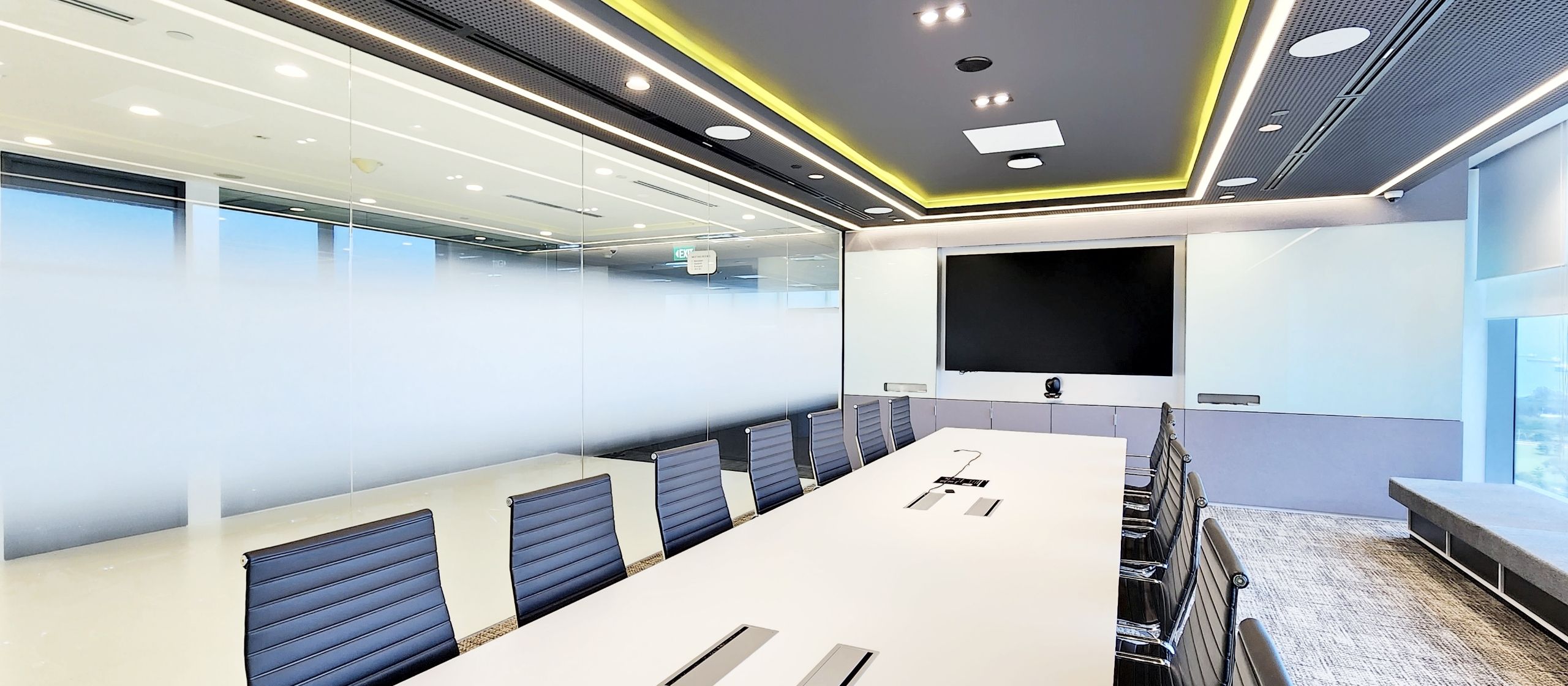 Conference Room Glass Partition
