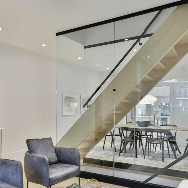 Residential Glass Partition